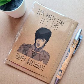 Funny Prince Birthday Card