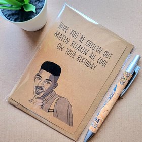 Funny Fresh Prince Birthday Card