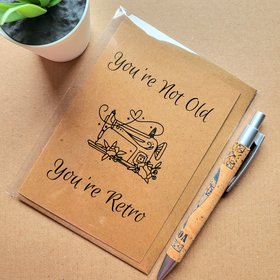 Funny Sewing Birthday card