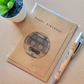Terrahawks Birthday Card