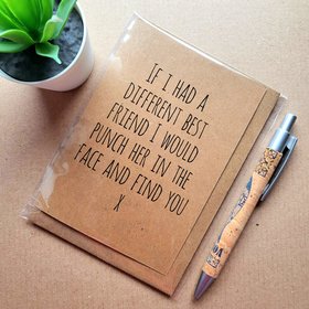 Funny Best friend Birthday card