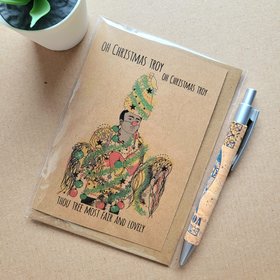 Funny community christmas card - oh christmas troy 