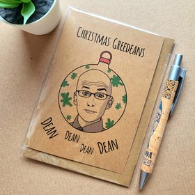 Funny Community christmas card - dean dean dean