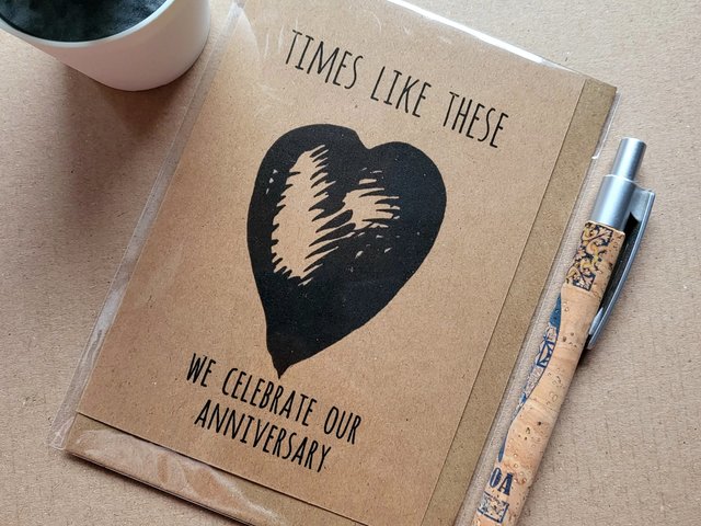 Funny Foo Fighters Anniversary Card