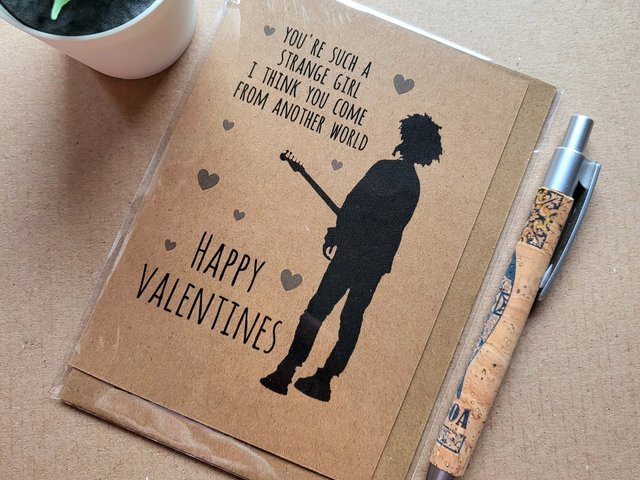 Funny The Cure Valentines Card