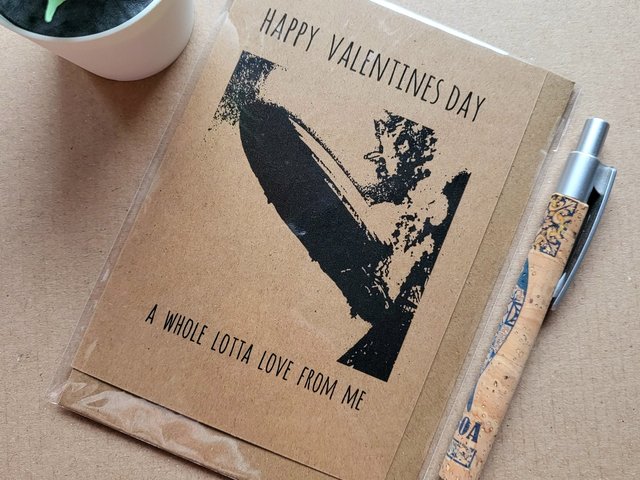 Funny Led Zeppelin Valentines Card