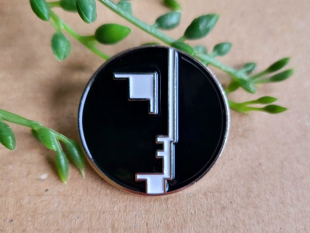 Bauhaus Enamel Pin badge