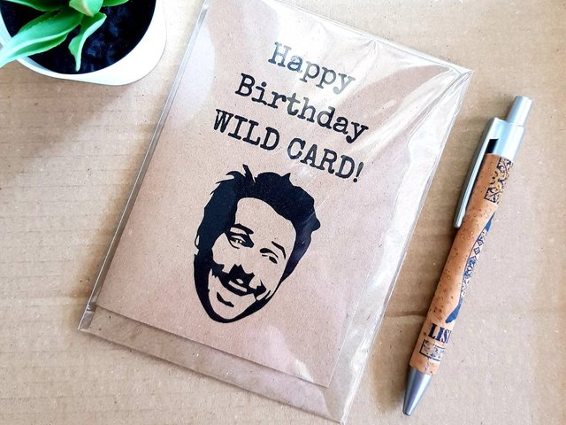 Always Sunny Birthday Card - Wild Card Charlie Quote its Always Sunny in Philadelphia Blank Card