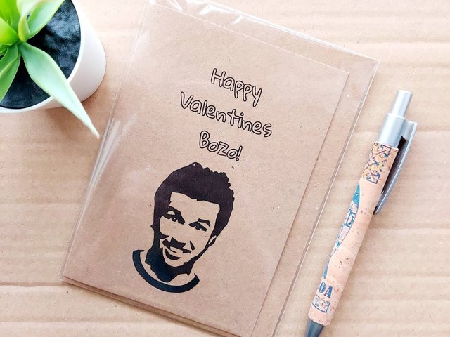 Always Sunny Valentine's Card - Happy Valentines Bozo
