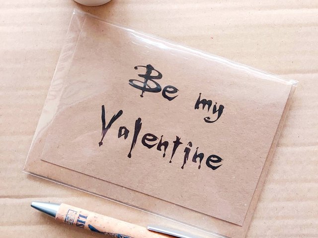 Funny Buffy Valentines Card