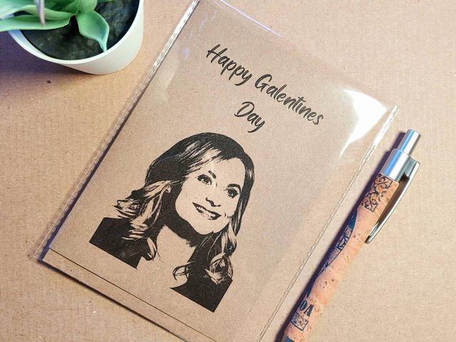 Parks and Recreation Valentines Card - Funny Leslie knope galentines card