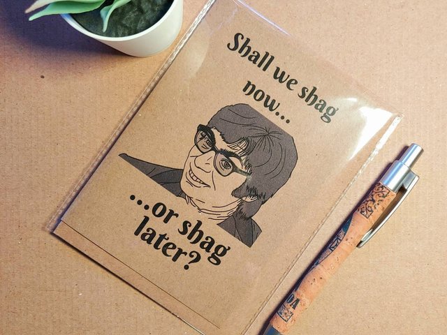 Funny Austin Powers Valentines Card
