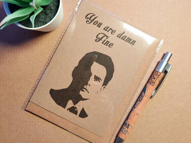 Funny Twin Peaks Valentines Card - Agent Cooper