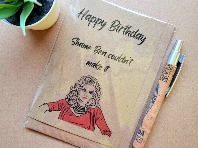 Funny Glory Ben Buffy the vampire slayer Birthday Card