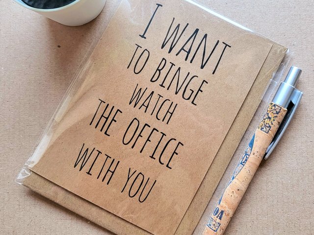 The Office Valentines Card
