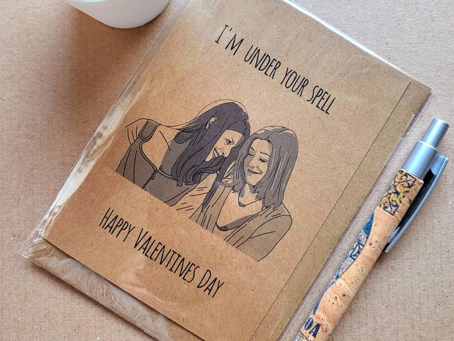 Buffy Valentines Card - Willow and Tara