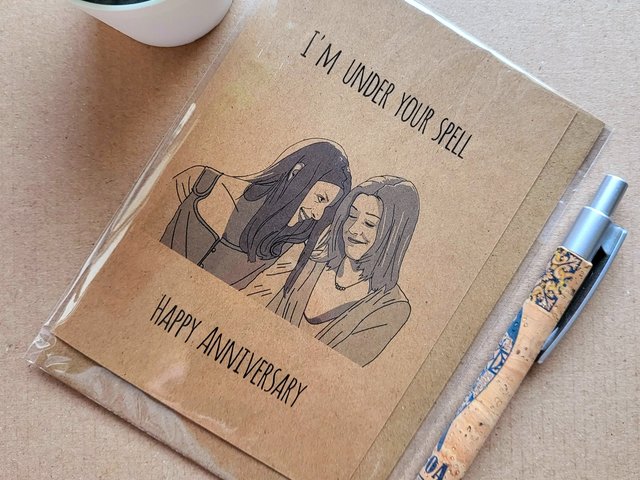 Buffy Anniversary Card - Willow and Tara