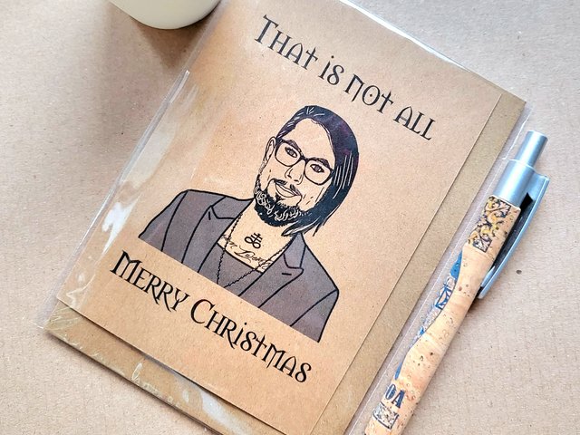 Ink master christmas card