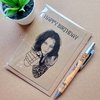 Ville Valo HIM band Birthday Card